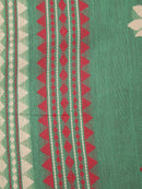 Women's Cotton Silk Saree With Blouse Piece