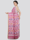 Women's Soft Cotton Jamdani Saree Without Blouse Piece