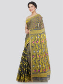 Women's Soft Cotton Jamdani Saree Without Blouse Piece