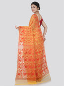 Handloom Women's Soft Cotton Jamdani Saree