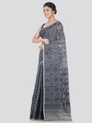 Handloom Women's Soft Cotton Jamdani Saree