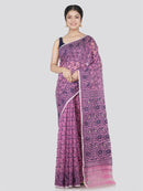 Handloom Women's Soft Cotton Jamdani Saree