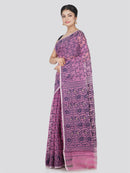 Handloom Women's Soft Cotton Jamdani Saree