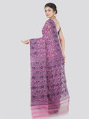 Handloom Women's Soft Cotton Jamdani Saree