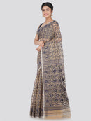 Handloom Women's Soft Cotton Jamdani Saree