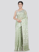 Handloom Women's Soft Cotton Jamdani Saree