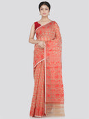 Handloom Women's Soft Cotton Jamdani Saree