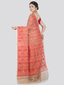 Handloom Women's Soft Cotton Jamdani Saree