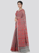 Handloom Women's Soft Cotton Jamdani Saree
