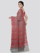 Handloom Women's Soft Cotton Jamdani Saree