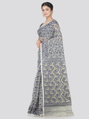 Handloom Women's Soft Cotton Jamdani Saree