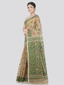 Handloom Women's Soft Cotton Jamdani Saree