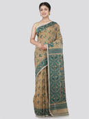 Handloom Women's Soft Cotton Jamdani Saree
