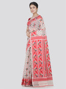 Handloom Women's Soft Cotton Jamdani Saree