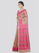 Handloom Women's Soft Cotton Jamdani Saree