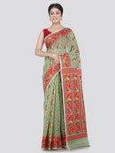 Handloom Women's Soft Cotton Jamdani Saree