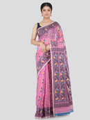 Handloom Women's Soft Cotton Jamdani Saree
