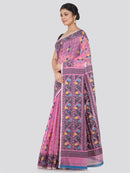 Handloom Women's Soft Cotton Jamdani Saree
