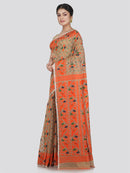 Handloom Women's Soft Cotton Jamdani Saree