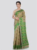 Handloom Women's Soft Cotton Jamdani Saree