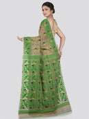 Handloom Women's Soft Cotton Jamdani Saree