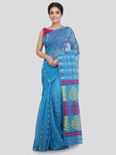 Women's Cotton Jamdani Saree Without Blouse Piece