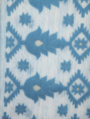 Women's Cotton Jamdani Saree Without Blouse Piece