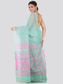 Women's Handloom Jamdani Saree without Blouse Piece
