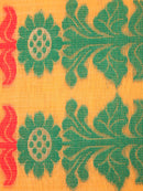 Women's Soft Cotton Blend Jamdani Saree Without Blouse Piece