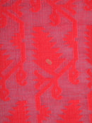 Women's Soft Cotton Blend Jamdani Saree Without Blouse Piece