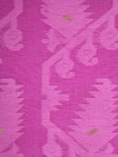 Women's Soft Cotton Blend Jamdani Saree Without Blouse Piece