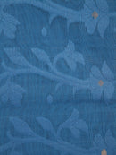 Women's Soft Cotton Blend Jamdani Saree Without Blouse Piece