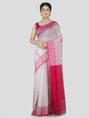 Handloom Women's Soft Cotton Jamdani Saree