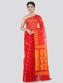 Handloom Women's Soft Cotton Jamdani Saree