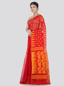 Handloom Women's Soft Cotton Jamdani Saree