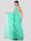 Women's Handloom Jamdani Saree without Blouse Piece