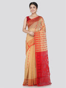 Handloom Women's Soft Cotton Jamdani Saree
