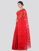 Handloom Women's Soft Cotton Jamdani Saree