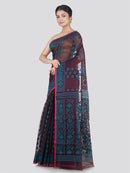 Handloom Women's Soft Cotton Jamdani Saree