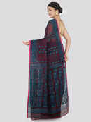 Handloom Women's Soft Cotton Jamdani Saree