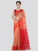Handloom Women's Soft Cotton Jamdani Saree
