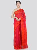 Handloom Women's Soft Cotton Jamdani Saree