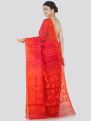 Handloom Women's Soft Cotton Jamdani Saree