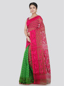 Handloom Women's Soft Cotton Jamdani Saree