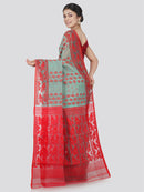 Handloom Women's Soft Cotton Jamdani Saree