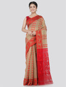 Handloom Women's Soft Cotton Jamdani Saree