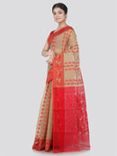 Handloom Women's Soft Cotton Jamdani Saree