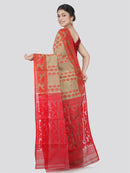 Handloom Women's Soft Cotton Jamdani Saree
