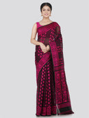 Handloom Women's Soft Cotton Jamdani Saree
