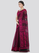 Handloom Women's Soft Cotton Jamdani Saree